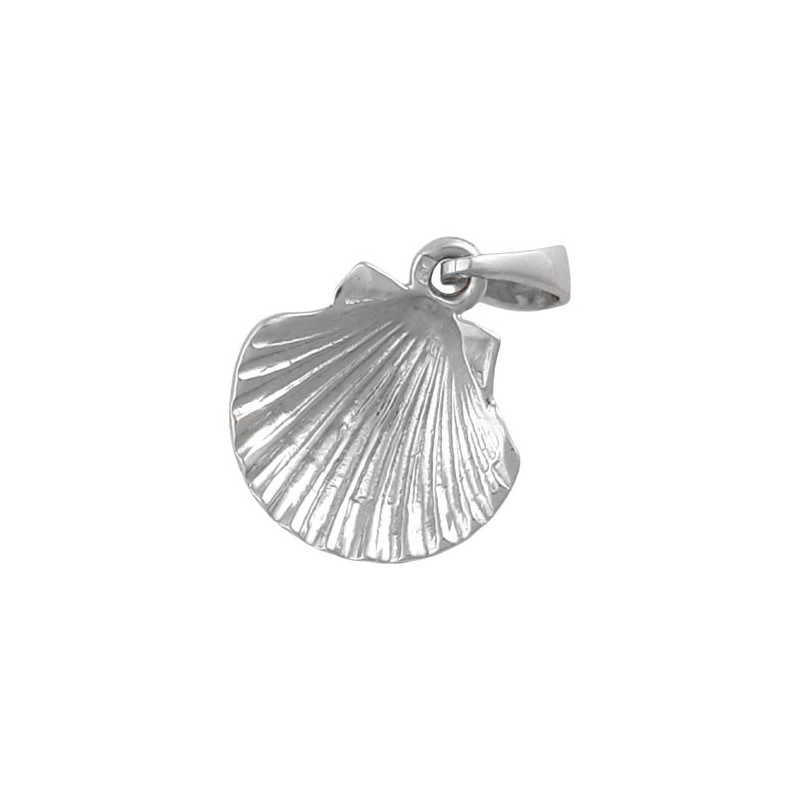 Pendentif Coquille Saint-Jacques argent - 22 MM - La Petite Française
