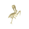 Pendentif Cigogne Or 18 carats jaune - La Petite Française
