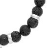 Bracelet perles pierre de lave -  La Petite Française