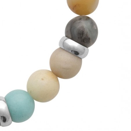 Bracelet perles pierre Amazonite -  La Petite Française