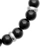 Bracelet perles pierre Agate noire -  La Petite Française