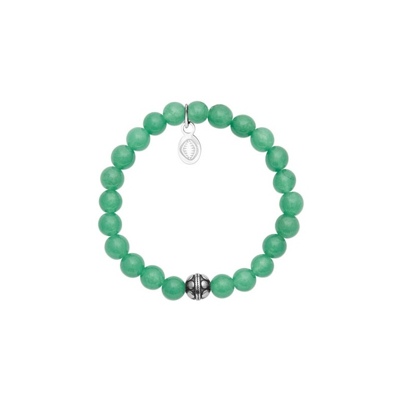 Bracelet perles pierre Aventurine verte - La Petite Française Bracelet perles pierre Aventurine verte - La Petite Française