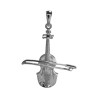 Pendentif violon argent -  la Petite Française