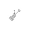 Pendentif guitare argent -  la Petite Française