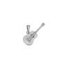 Pendentif guitare argent - 27 MM -  la Petite Française