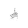 Pendentif piano argent - 28 MM -  la Petite Française