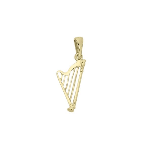 Pendentif harpe PM Or 18 carats jaune -  la Petite Française