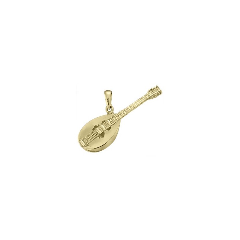Pendentif mandoline Or 18 carats jaune -  la Petite Française