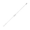 Bracelet infini argent