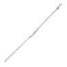 Bracelet identité bébé argent - 15 cm -  Bijouterie La Petite Française