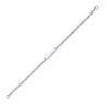 Bracelet identité bébé argent - 15 cm -  Bijouterie La Petite Française