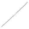 Bracelet identité enfant argent - 16 cm -  Bijouterie La Petite Française