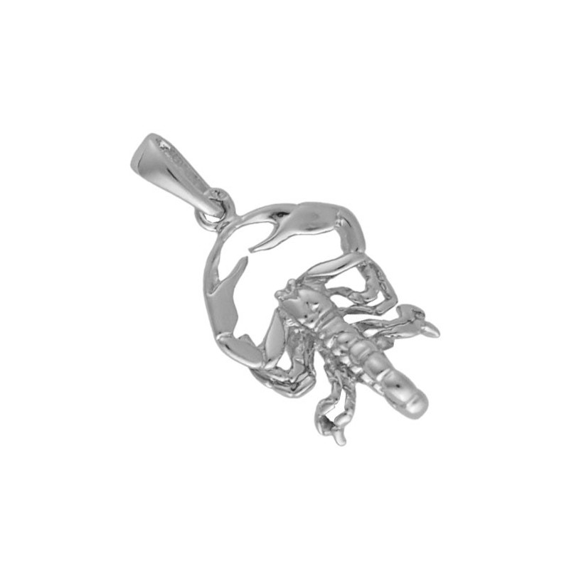 Pendentif scorpion argent  - La Petite Française
