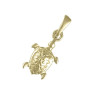 Pendentif tortue marine plaqué Or - 21 MM  - La Petite Française