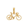 Pendentif vélo plaqué Or petit modèle  - La Petite Française