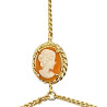 Parure de main camée Or 9 carats jaune  - Bijouterie La Petite Française
