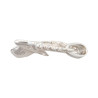 Pendentif tête de bouquetin argent 