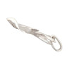 Pendentif tête de bouquetin argent 