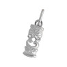 Pendentif Tiki Polynésien argent  - Bijouterie La Petite Française