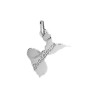 Pendentif carte Guadeloupe argent - 18 MM  - Bijouterie La Petite Française