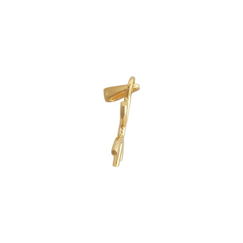 Pendentif Berbère plaqué or - 23 MM jaune - Bijouterie La Petite Française