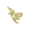 Pendentif signe chinois dragon plaqué or  - Bijouterie La Petite Française