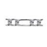 Chaîne maille figaro 1-3 argent 4 mm - 45 cm  - Bijouterie La Petite Française