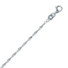 Chaîne Singapour argent 1.70 mm - 45 cm  - Bijouterie La Petite Française