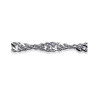 Chaîne Singapour argent 2.25 mm - 50 cm  - Bijouterie La Petite Française