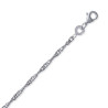 Chaîne Singapour argent 1.90 mm - 60 cm  - Bijouterie La Petite Française