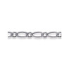 Chaîne figaro 1-1 argent 1.80 mm - 45 cm  - Bijouterie La Petite Française