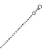 Chaîne forçat argent 1.6 mm - 55 cm  - Bijouterie La Petite Française