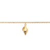 Collier coquillage Conque plaqué or  - Bijouterie La Petite Française