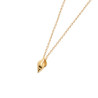 Collier coquillage Conque plaqué or  - Bijouterie La Petite Française