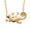 Collier Iguane  plaqué or  - Bijouterie La Petite Française