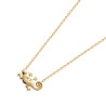 Collier Iguane  plaqué or  - Bijouterie La Petite Française