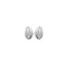 Boucles d'oreilles coquillage Cauri argent  - Bijouterie La Petite Française