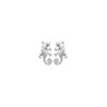 Boucles d'oreilles Iguane  argent  - Bijouterie La Petite Française