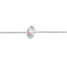 Bracelet tête de Licorne argent  - Bijouterie La Petite Française