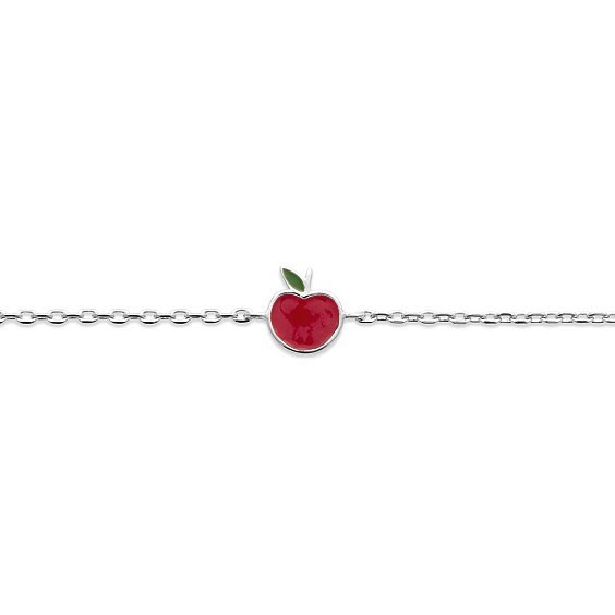 Bracelet pomme argent  - La Petite Française