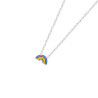 Collier arc-en-ciel argent  - Bijouterie La Petite Française