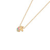 Collier tête de Licorne plaqué or  - Bijouterie La Petite Française