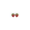 Boucles d'oreilles fraise plaqué or  - Bijouterie La Petite Française