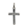 Croix Vildor argent  - Bijouterie La Petite Française