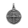 Pendentif boussole argent  - Bijouterie La Petite Française