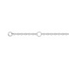 Bracelet Manon rond argent et zirconiums  - Bijouterie La Petite Française