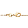 Bracelet Lilibet plaqué or et zirconiums blancs et bleus  - Bijouterie La Petite Française