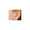Bague d'oreille 2 chaines plaqué or  - Bijouterie La Petite Française