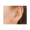 Bague d'oreille picots plaqué or  - Bijouterie La Petite Française