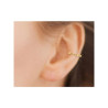 Bague d'oreille boules plaqué or  - Bijouterie La Petite Française